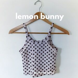 ARQ Crop Tank in Shell Foulard Size XS Good Used Condition GUC